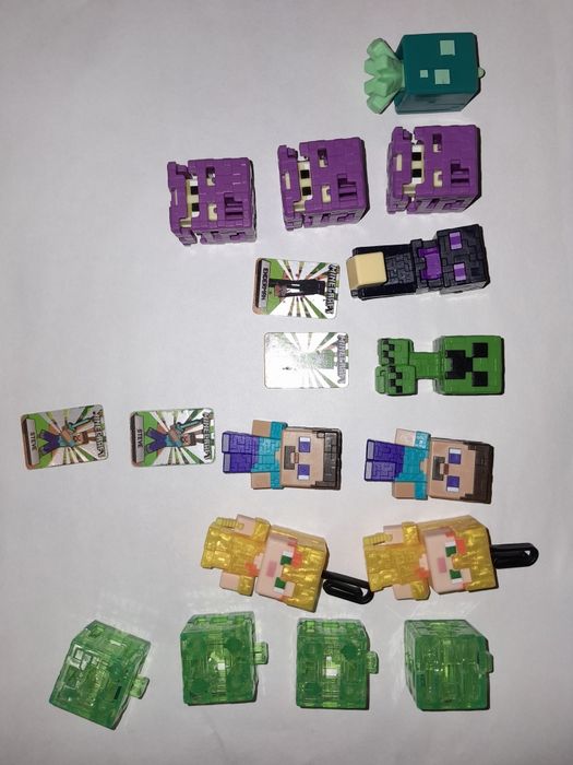 Фигурки из киндера Маинкрафт