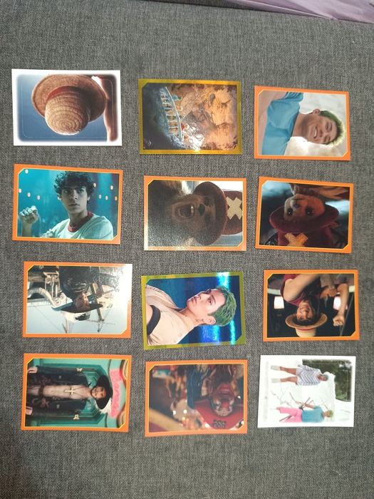 One Piece стикери за новия netflix sticker album