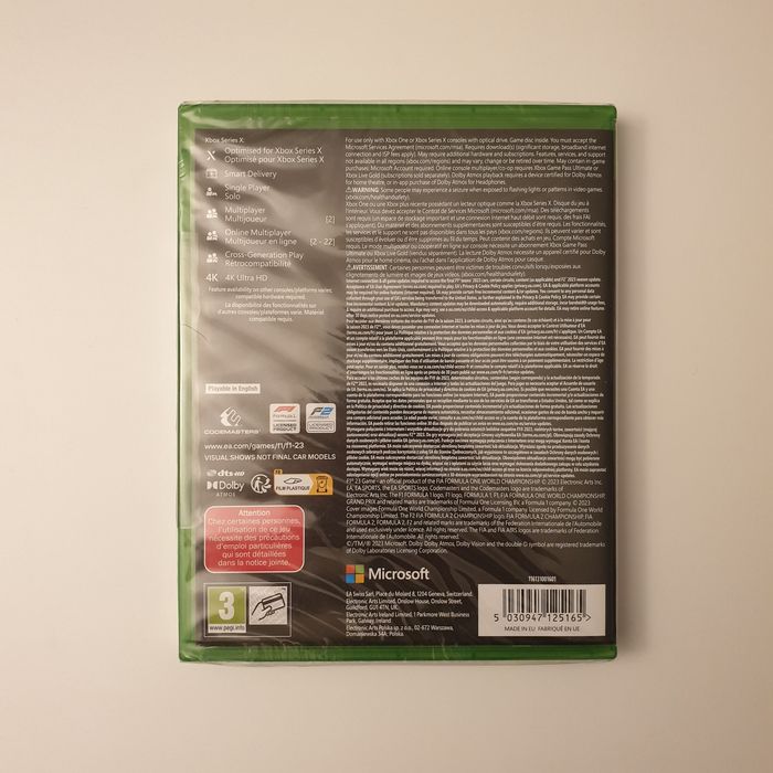 SIGILAT Formula 1/F1 23 Xbox One/Xbox Series X