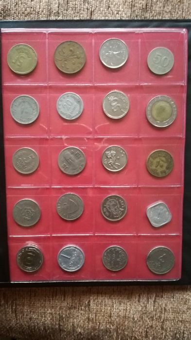 Colectie monede straine vechi