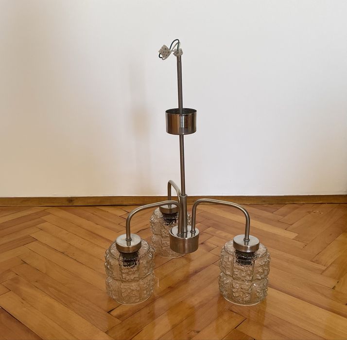 Стар ретро полилей, абажур