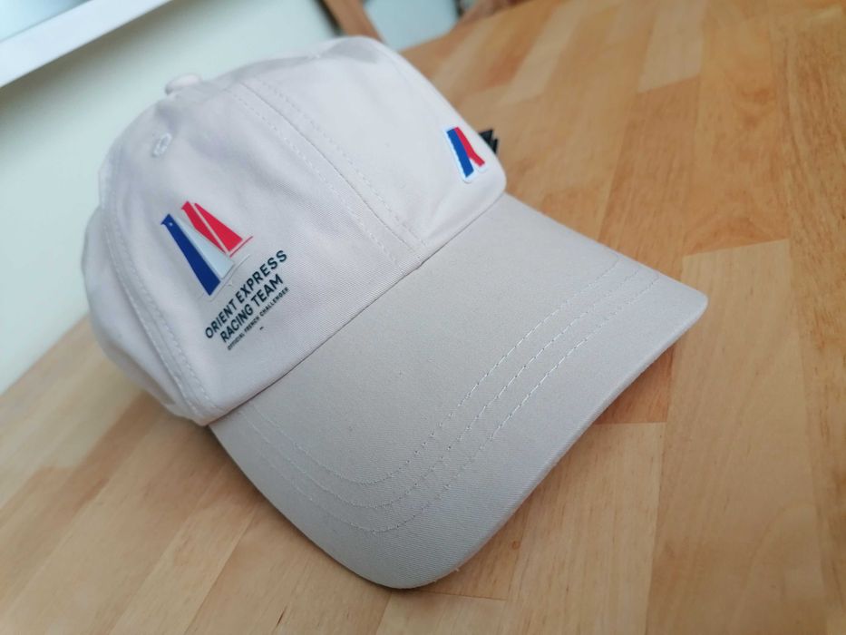 Șapcă K-Way Roberty Orient Express Team AC originală unisex BEJ nouă cu etichetă, regatta yachting sailing cap America’s Cup, ajustabilă, poze reale