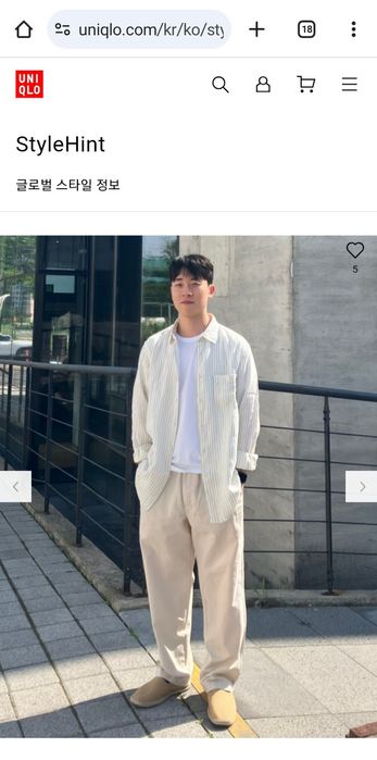 Рубашка Лён Юникло Uniqlo размер L