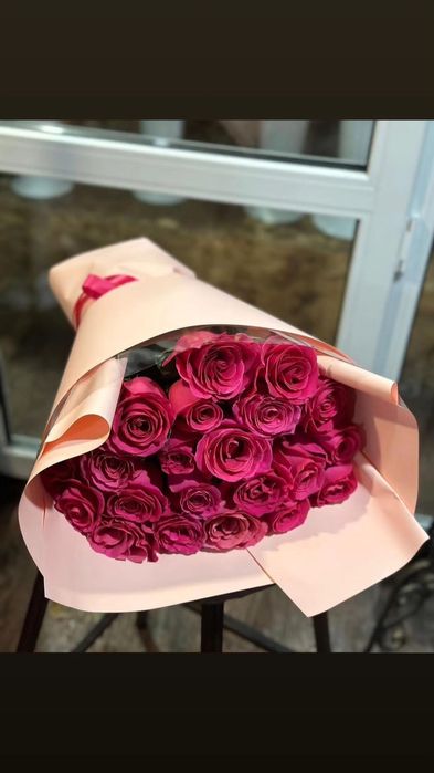 Цветы букеты розы