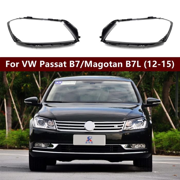 Стекла фар  wolksvagen passat  B7 L