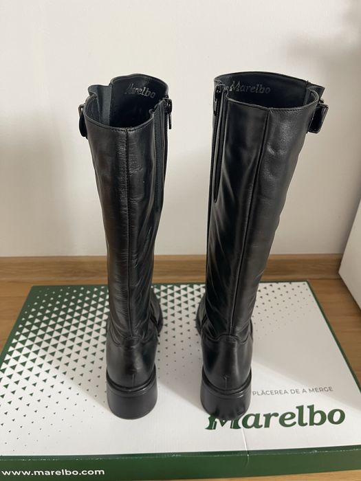 Cizme de piele damă Marelbo