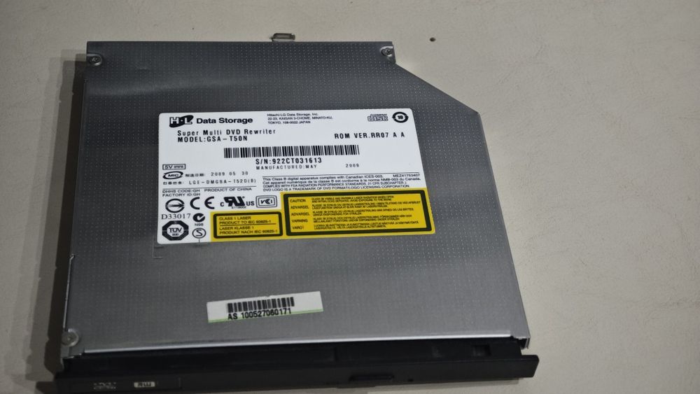 Оптический DVD привод 12,5 , 9,5 мм.