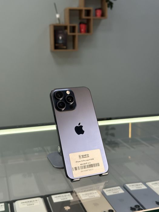 айфон 15 про макс 512гб синий