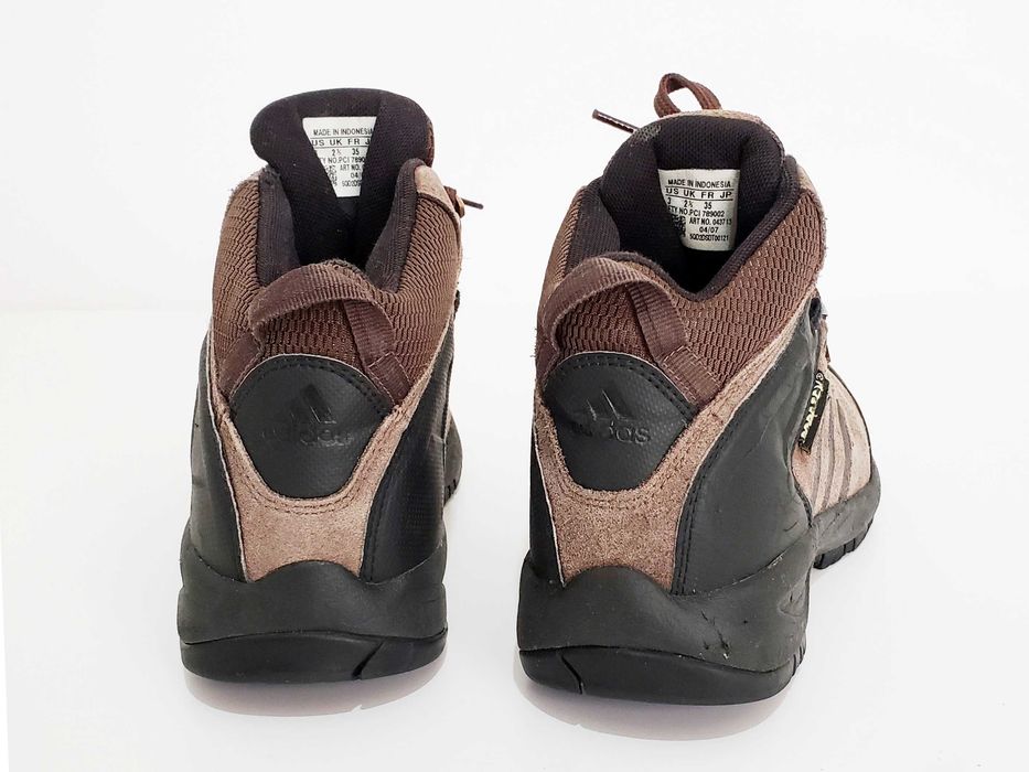 Adidas Gore-tex Climaproof Маратонки Ботуши Обувки Велур Кожа 35 22cm