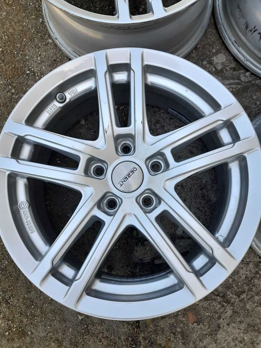 Продава алуминиеви джанти с датчици  ,като нови,16 цола MB C Klasse,VW,Audi,Шкодa