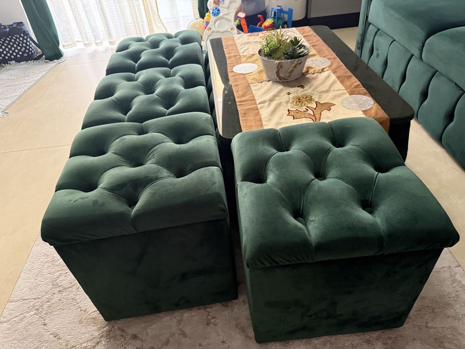 Vand set de canapele chesterfield