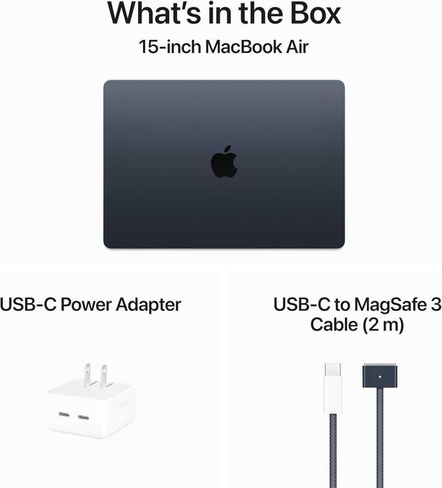 Apple MacBook Air 15 M3 chip 8GB Unified Memory, 512GB