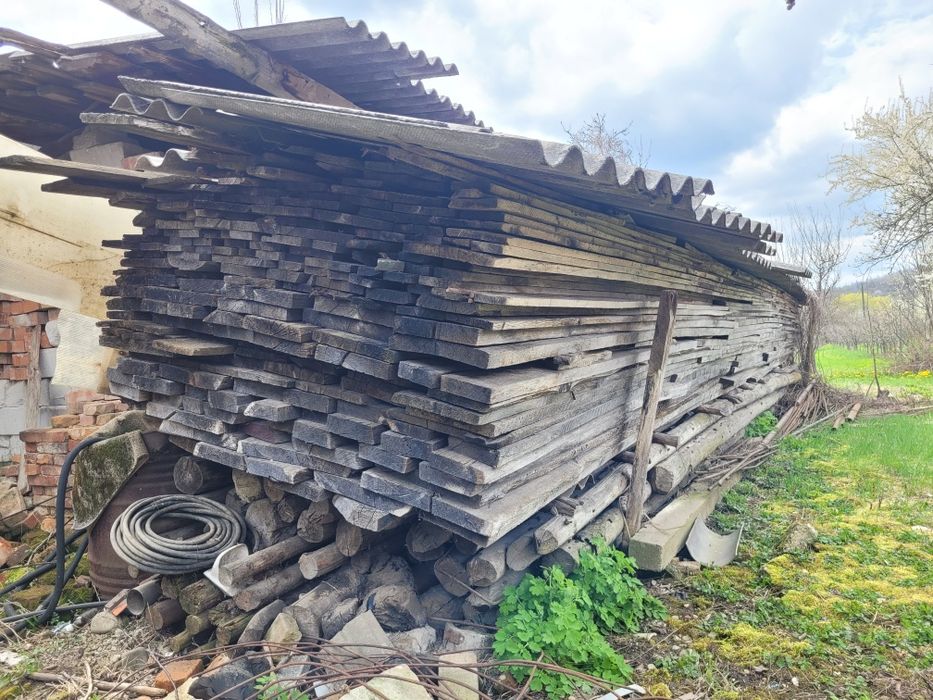 Cherestea tivită uscată – stejar+rășinoase – 20 m³ (lot complet)
