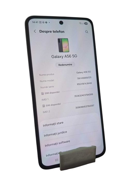 Samsung A56 128Gb/ Amanet Cashbook Colentina