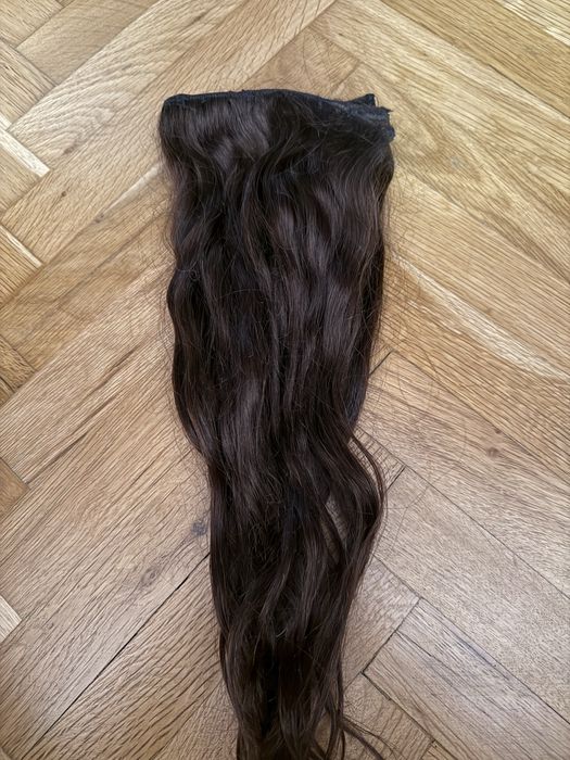 Екстеншън от естествен косъм на два реда