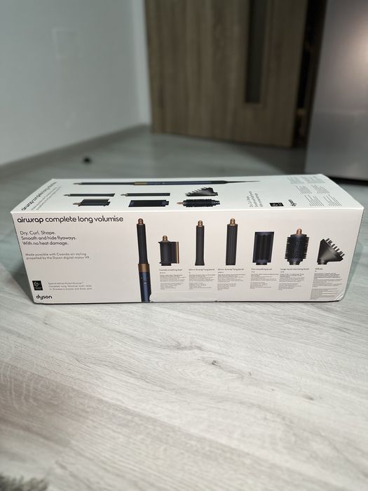 Dyson Airwrap HS05 Complete Long Volumise–Albastru de Prusia/Cupru