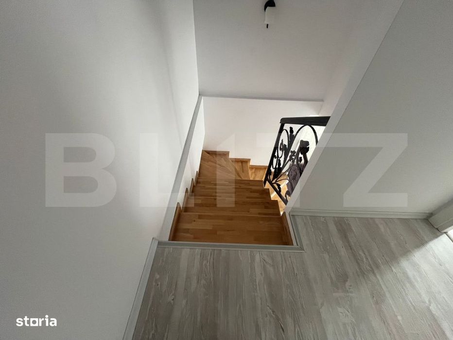 Penthouse duplex, de vanzare, cu 3 camere, 72 mp utili + 87 mp