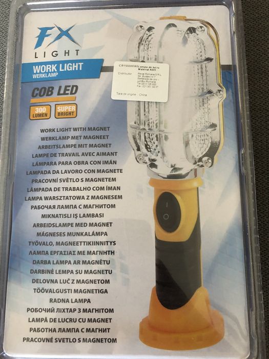 Lampa lucru led cu magnet