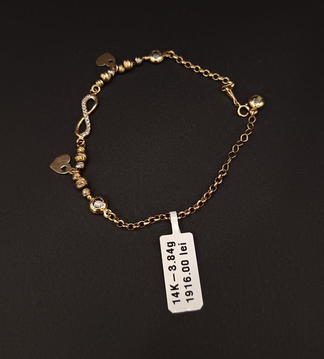 Brățară dama Aur 14K 3,84 gr