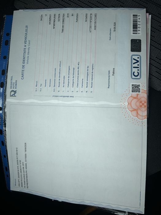Skoda Octavia 2011 inmatriculata