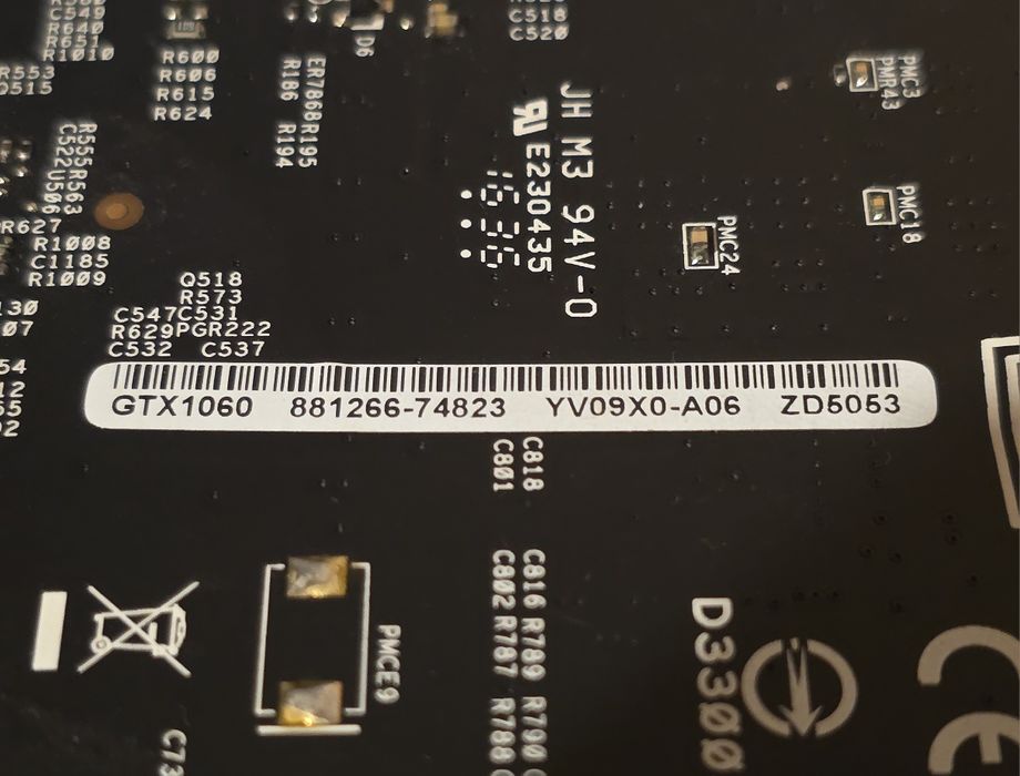 Placa video gaming GTX 1060 6GB White Dual Fan