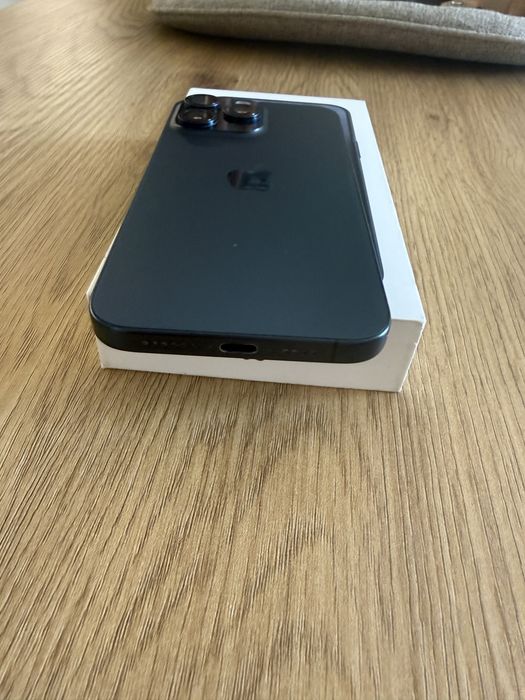 iPhone 15 Pro Max Blue 100% Battery