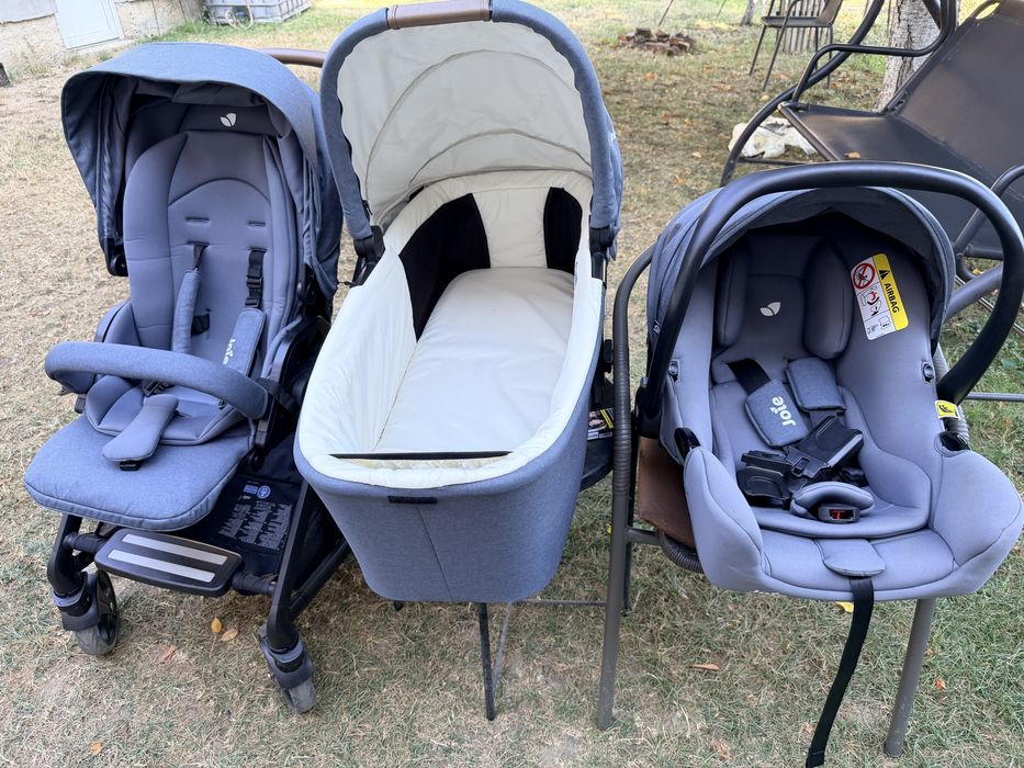 Carucior 3in1 JOIE A-tour Chrome DLx