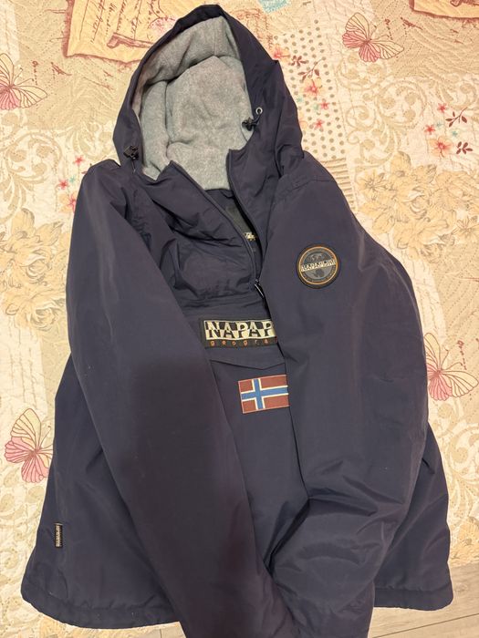 Преходно яке Napapijri Rainforest darkblue