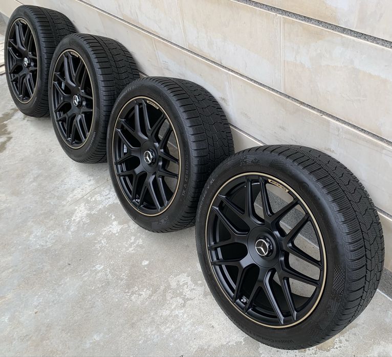 Оригинални джанти Мерцедес Г класа АМГ G63 AMG 5X130 зимни гуми BRABUS