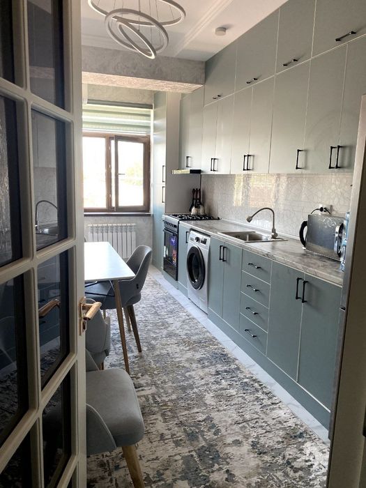 НОВОСТРОЙКА 2/2/9 Яккасарой район,  С ремонтом