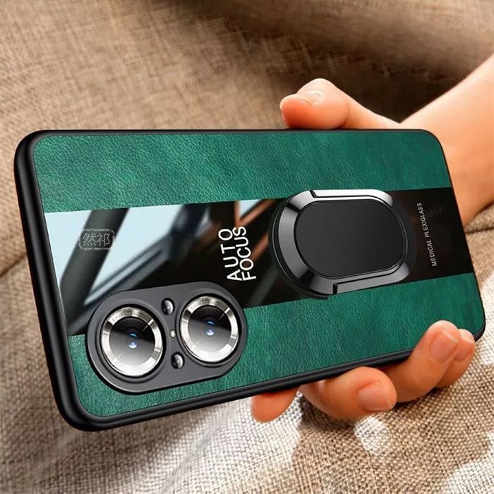 Huawei Nova 11 Pro / Nova 10/ Nova 10 SE /Porsche кожен кейс с пръстен