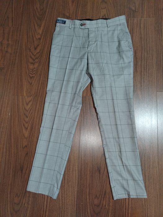 Pantaloni bărbat stofă costum
