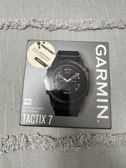 Garmin Tactix 7 safir titan solar