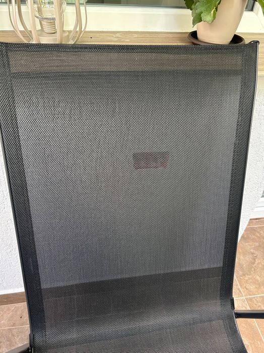 Vând 2 Scaune terasă negre