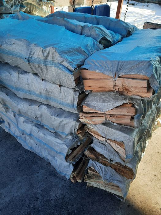 Дрова в мешках/отын қапта 1150тг