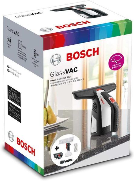 Акумулаторен Уред за Почистване на Прозорци Bosch GlassVac, 06008B7000, 2 години Гаранция, Нов