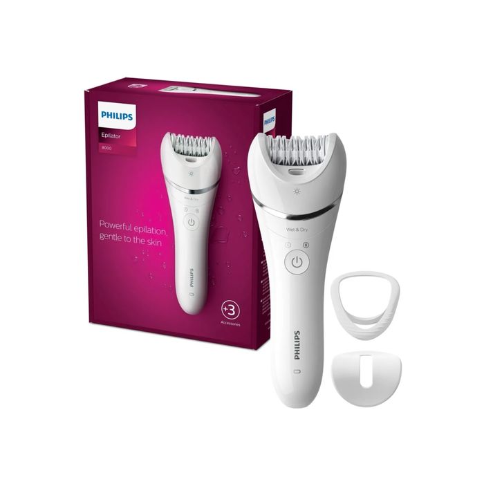 Эпилятор Philips BRE700 Epilator Series 8000 1 Год Гарантия