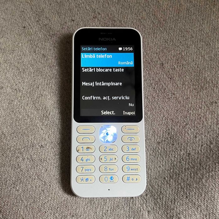 Telefon Nokia 216 RM 1136 dual sim functional fara incarcator