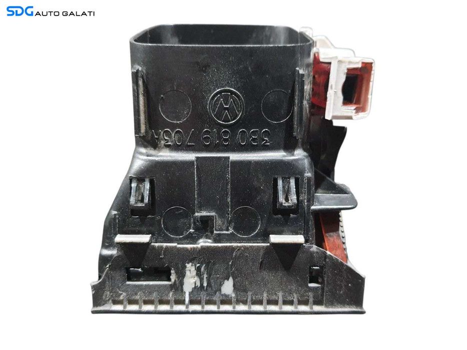 Gura Grila Aer Aerisire Ventilatie Bord Stanga Volkswagen Passat B5 1997 - 2001 Cod 3B0819703A [N3658]
