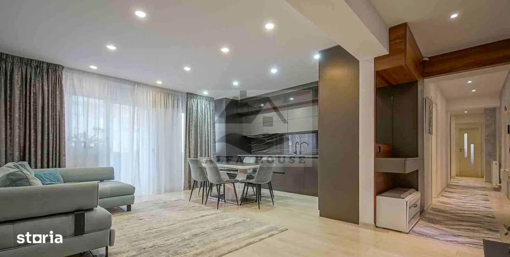 Apartament cu patru camere, Tractorul-Coresi , 116 mp+3 parcari