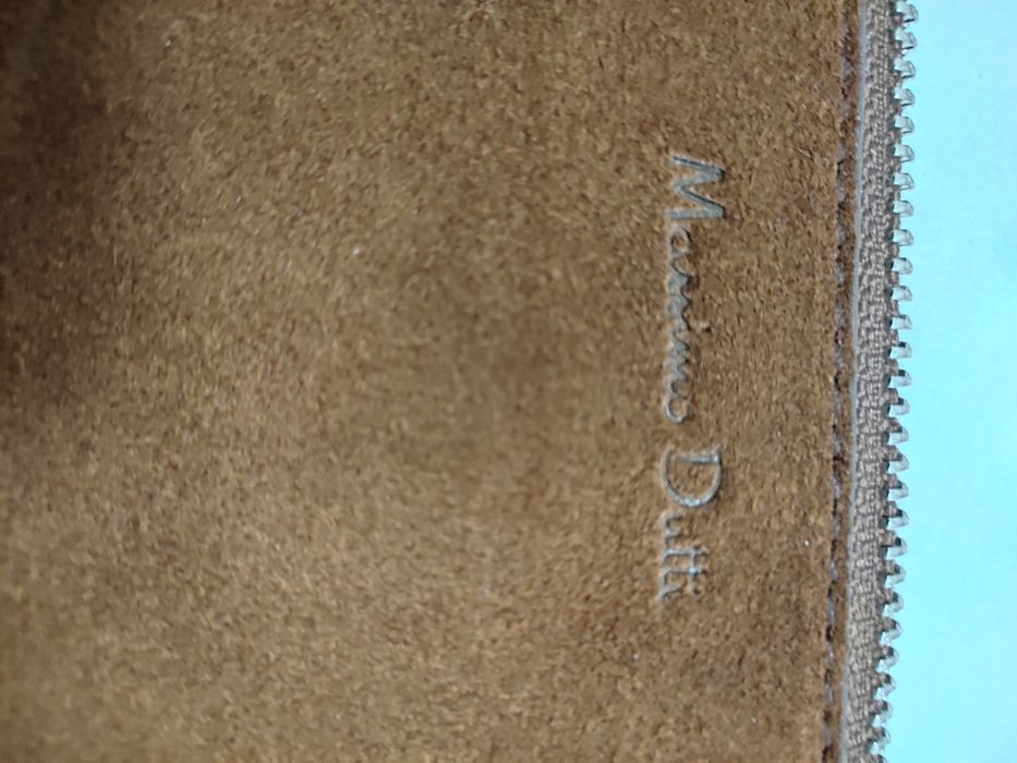 Велурена чанта Massimo Dutti