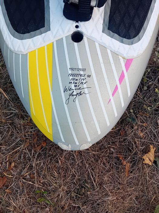 Уиндсърф сърф дъска  surf JP freestyle 98 литра,мачта 3.70 RRD,гик,пл