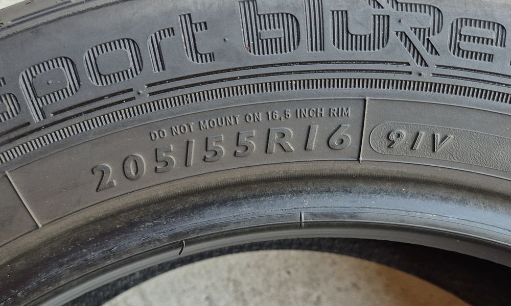 Set 4buc 205/55 R16 91V Dunlop Sport bluResponse vară