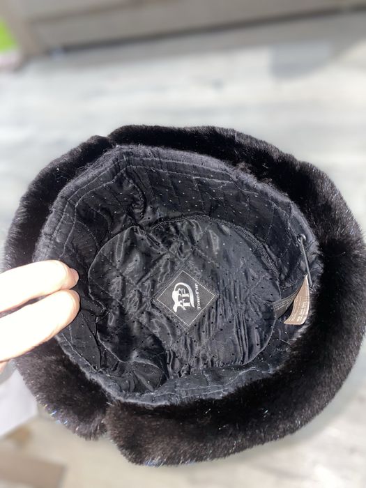 Шапка норковая ушанка