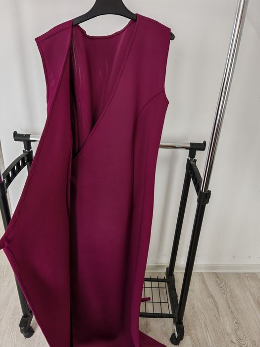 Rochie lunga parte peste parte