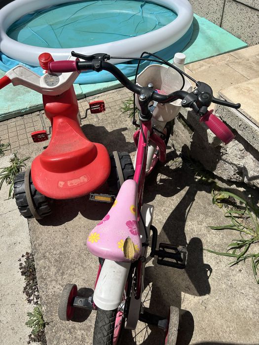 Колело 12 и моторче със педали