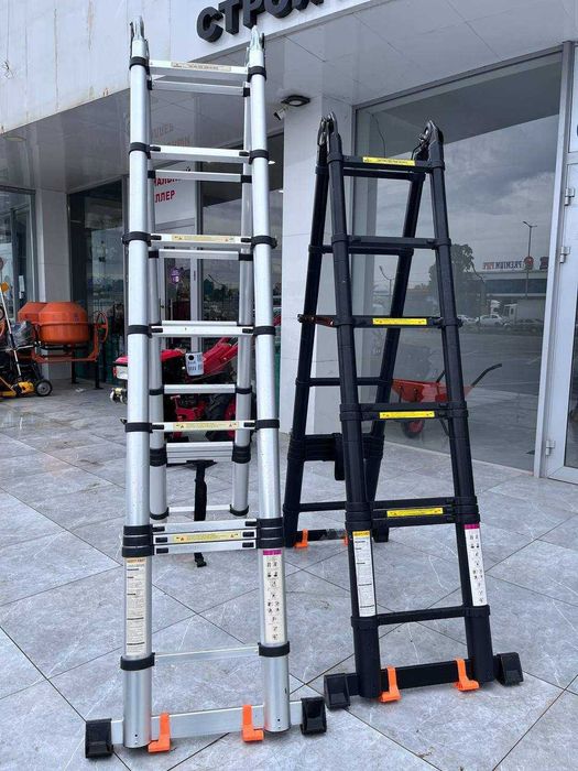 Телескоп нарвонлар бир ва икки қанотли барча ўлчамдаги нарвонлар оптом