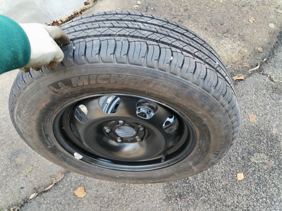 Roată Rezervă Originală Dacia Duster 5x114,3 R16 ET50 +anvelopă  nouă