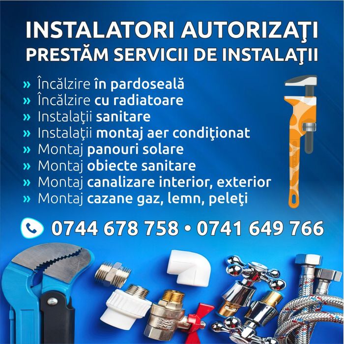 Prestez instalați/reparații pe zona Baia Mare