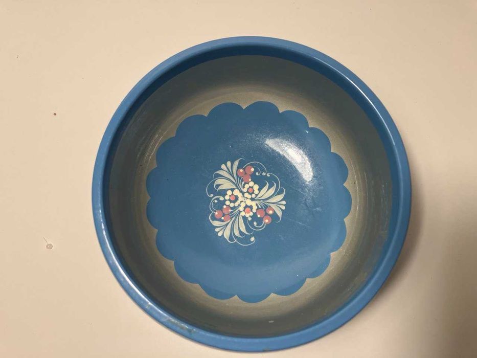 Оригинална руска дървена паница, ръчна изработка. Напълно нова